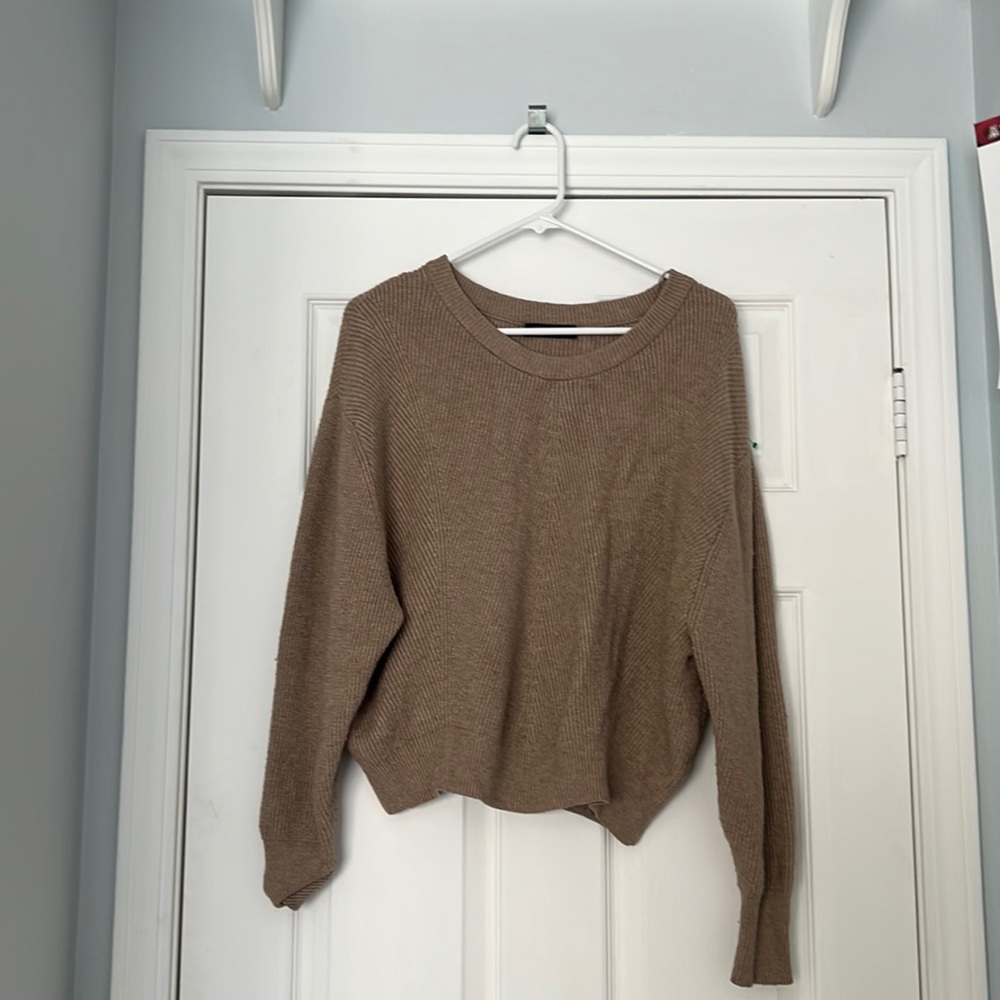 Zara Knit Tan Sweater